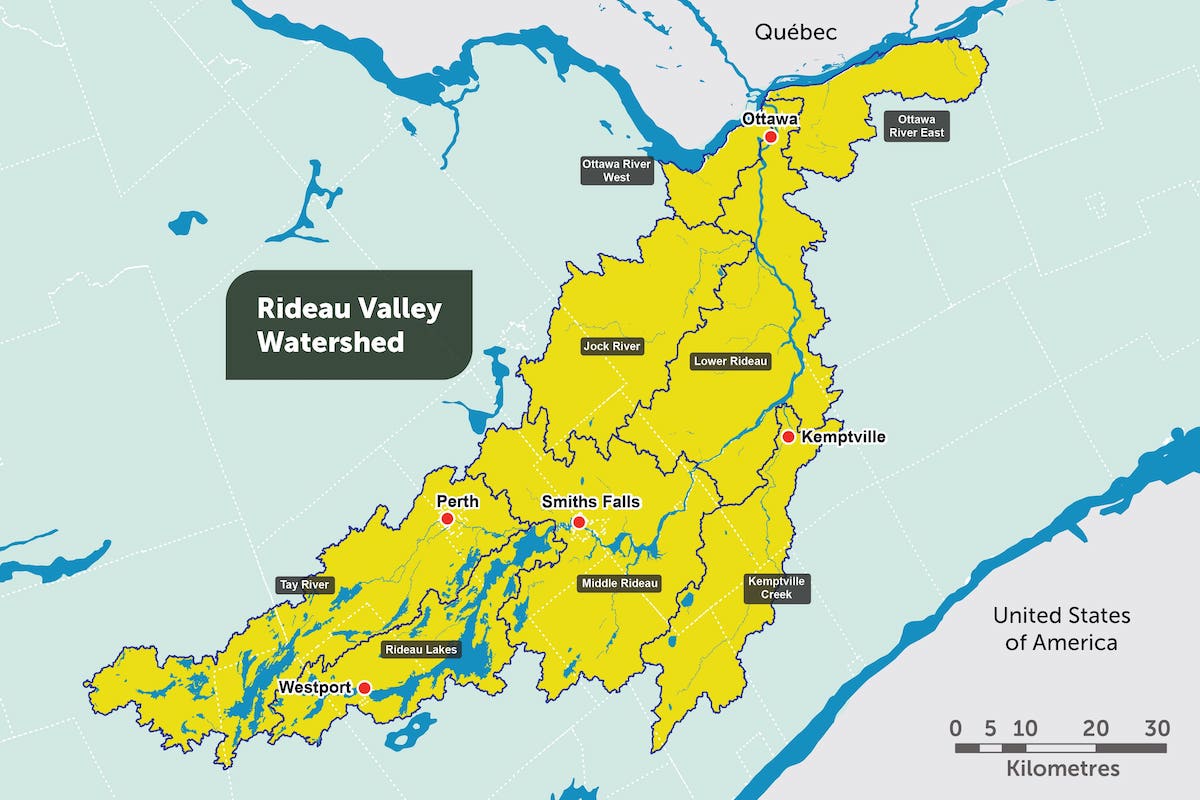 rvca watershed map