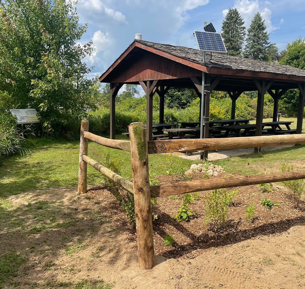 Portland Bay picnic shelter