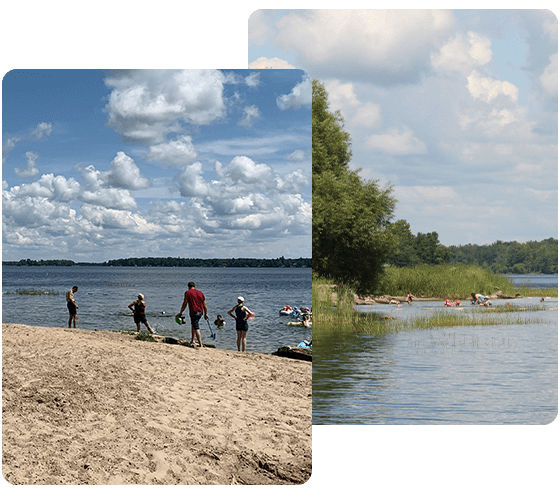 rideau ferry beach