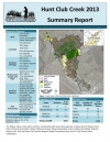 Hunt Club Creek 2013 - Summary Report