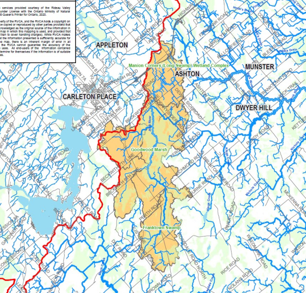 Upper Jock River Flood Risk Mapping Study from Richmond Road to Ashton Station Road, July 2021