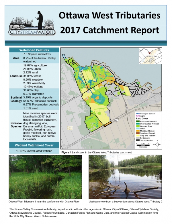 Ottawa West Tributaries - 2017  Catchment Report