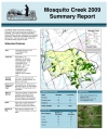 Mosquito Creek 2009 - Summary Report