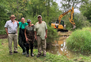 Angling for a walleye recovery: habitat project targets Wolfe Lake fishery