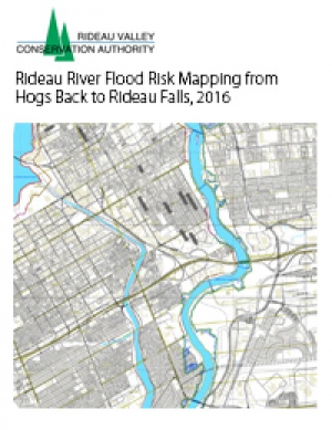 Rideau River Flood Risk Mapping from Hogs Back to Rideau Falls, 2016