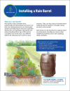 Installing a Rain Barrel