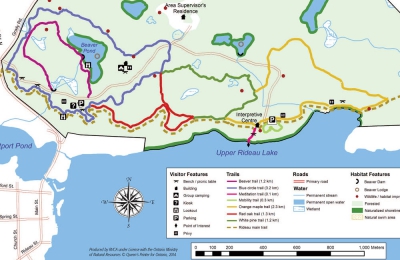 Foley Mountain CA Trail Map